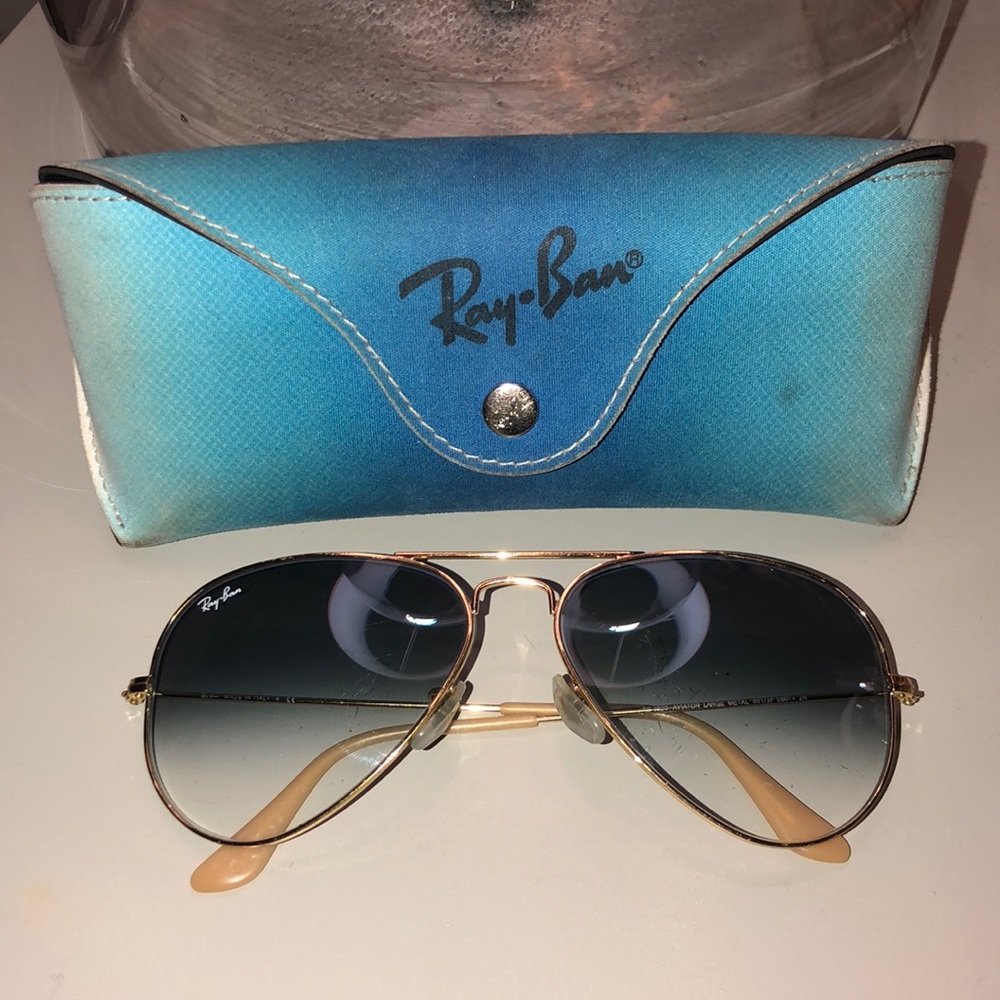 Ray-Ban Aviator Gradient Sunglasses